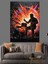 Rock Müzik Grubu Konseri Dekoratif Kanvas - Mdf Ahşap Tablo 4