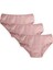 Üçlü Kız Külot Set 2-9 Yaş Pudra Pembe 1