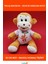 Yumuşak Peluş Tişörtlü Sevimli Maymun 25 cm 1