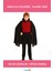 Siyah Dracula Temalı Yakalı Pelerin 90 cm Unisex Kostüm 1