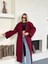 Kadın Kaşe Kuşaklı Pelerin Detay Extra Oversize Kaban / Trençkot 1