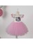 Hello Kitty Kız Çocuk Kostümü - Hello Kitty Çocuk Elbise + Taç Hediyeli, Doğum Günü & Parti Elbisesi 3