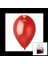 GM-110-53 Metalik - Kırmızı Balon 11&amp;amp;apos;&amp;amp;apos; - 28CM - 100 Parça (K95) 1