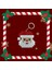 Yılbaşı Temalı Pixcel Noel Baba Anahtarlık 1