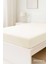 Çift Kişilik Düz Penye %100 Pamuklu Lastikli Çarşaf 180X200 Newsheet Ekru 1