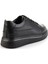 Siyah Hakiki Deri Erkek Casual Ayakkabı E01089001241 3