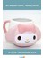 Porselen My Melody Tasarımlı Sevimli Kupa Bardak 9X13CM 1