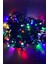 10 Metre 100 Ledli Rgb Ip LED Eklemeli Fonksiyonlu Dekoratif LED Işık Yılbaşı Süsü Çam Ağacı Işığı 3