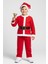 Erkek Çocuk 4'lü Noel Elbise (Üst+Alt+Şapka+Kemer) 12418 1