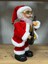Dans Eden Noel Baba, Gitar Çalan Noel Baba Müzikli, Hareketli Noel Baba, Yılbaşı Oyuncak, Yılbaşı Dekor Süsleme 28CM 2