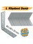Mobilya Dolap Duvar Sabitleme 25 Adet Metal Köşebent 20X80X80 mm Bağlantı Aparatı L Demiri Gönye 1