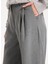 Normal Bel Bol Kesim Gri Kadın Pantolon J5WL-PNT7075 4