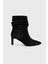 Süet Topuklu Bot Siyah 11644363001 1