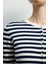 Çizgili Düğmeli Triko Hırka C.kemik 134M2270000 2