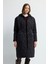 Kapüşonlu Kapütone Uzun Mont Siyah 15245281000 1