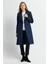 Kapitone Trençkot Lacivert 17845539000 3