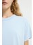 Kısa Kollu Tişört Mavi 17545990000 2