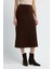 Triko Midi Etek Kahve 12745306000 3