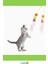 Elastik Yapışkanlı Kedi Oyun Oltası Çanlı Eğlenceli Oyun 5