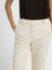 Paçası Yırtmaçlı Yandan Cepli Pantolon Vanilya 15326539168 3