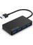 4 Port 3.0 USB Hub Yüksek Hızlı Çoklayıcı Ultra Ince Slim USB Splitter Swıtch USB Çoğaltıcı Adaptör 1