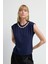 Inci Detaylı Tişört Lacivert 17545201001 1