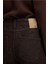 Boru Paça Denim Pantolon Kahve 15345880000 5