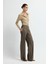 Geniş Paça Pantolon Kahve 15345734001 4