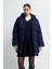 Kapüşonlu Şişme Mont Lacivert 15245280000 1