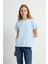 Kısa Kollu Tişört Mavi 17545990000 4