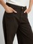 Taş Detaylı Denim Pantolon Kahve 15345840000 4
