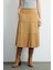 Moda Tutkusu Süet Midi Etek Camel 127M2273000 2