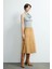 Moda Tutkusu Süet Midi Etek Camel 127M2273000 3