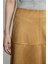 Moda Tutkusu Süet Midi Etek Camel 127M2273000 4