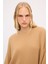 Kaşmir Karışımlı Oversize Triko Kazak Camel 13944056000 2