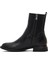 Kadın Siyah Fermuarlı Deri Bot 25WFD413218 2
