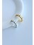 Kadın Sıkıştırmalı Earcuff Kıkırdak Küpe Gümüş 2