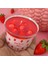Çilek Reçeli Mum – Jel & Soya Wax El Yapımı Kokulu Mum (Çilek Kokulu Mika Kap Mum) 3