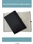 Siyah Termo Deri Çizgili Defter 21X13 cm Günlük ve Iş Kullanımı Için 2
