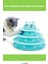 3 Katlı Kedi Oyuncağı Eğlenceli Turntable Kedi Oyunu 2