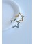 Yıldız Tasarım Sıkıştırmalı Earcuff Kıkırdak Küpe Gold 3