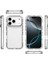 iPhone 17 Pro Için Şeffaf Telefon Kılıfı, Darbeye Dayanıklı Tpu ve Pc Hibrit Şeffaf Kılıf (Yurt Dışından) 4