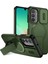Samsung Galaxy A26/A17 5g/4g Için Manyetik Kılıf, Kayar Kamera Korumalı Çift Katmanlı Darbeye Dayanıklı Telefon Kılıfı, Ayarlanabilir Stand, Yeşil (Yurt Dışından) 1