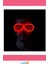 Kırmızı Neon LED Işıklı Parti Gözlüğü 3 Modlu 3