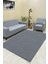 Gül Model Welsoft Halı Örtüsü Koyu Gri Renk - 200 x 300 1