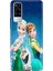 Vivo Y51 Uyumlu Kılıf Resimli Desenli Silikon Elsa Anna Olaf 1