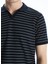 Yeni Sezon Polo Yaka Kısa Kollu Çizgili Erkek Tişört 3