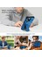 iPhone 15 Için Manyetik Kılıf, Kayar Kamera Korumalı Çift Katmanlı Darbeye Dayanıklı Telefon Kılıfı, Ayarlanabilir Stand, Mavi (Yurt Dışından) 5