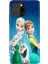 Oukitel C21 Pro Uyumlu Kılıf Resimli Desenli Silikon Elsa Anna Olaf 1