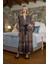 Aqua 26367 Leopar Desen Uzun Kimono Sabahlık 2